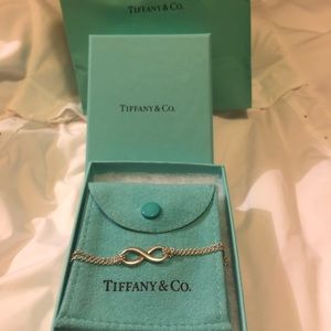Tiffany & Co. Sterling Silver infinity bracelet